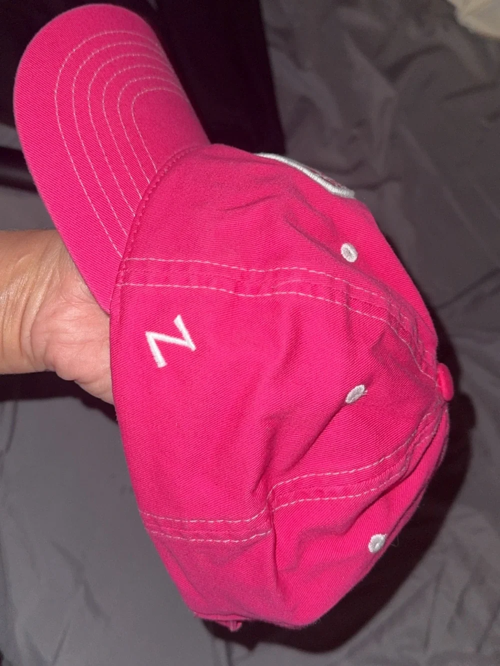 Pink Florida Panthers Embroidered Breast cancer awareness Baseball hat